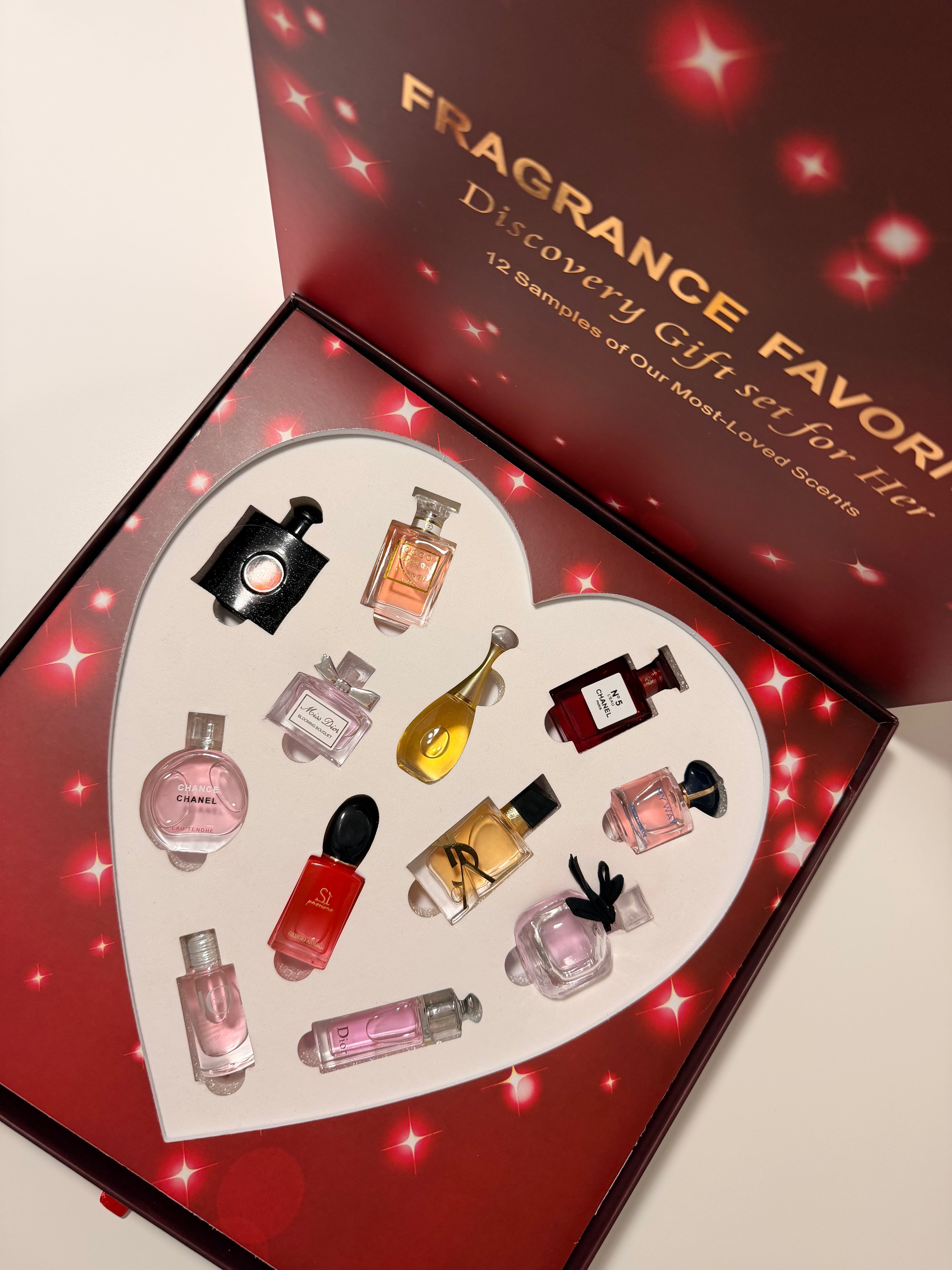 Set variado de mini tallas 5ml